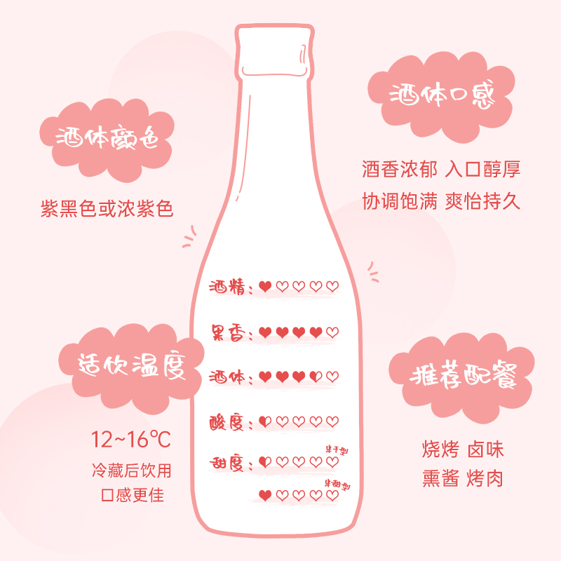炫彩系列黑枸杞發酵酒包裝設計