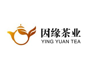 因緣茶業標志設計